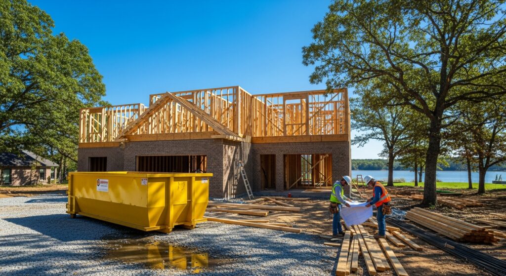 Construction work in Batesville, Arkansas
