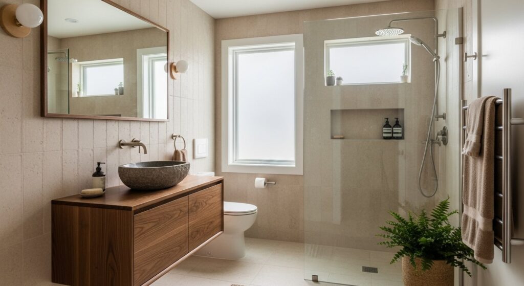 Batesville bathroom remodel trends 2025 modern design