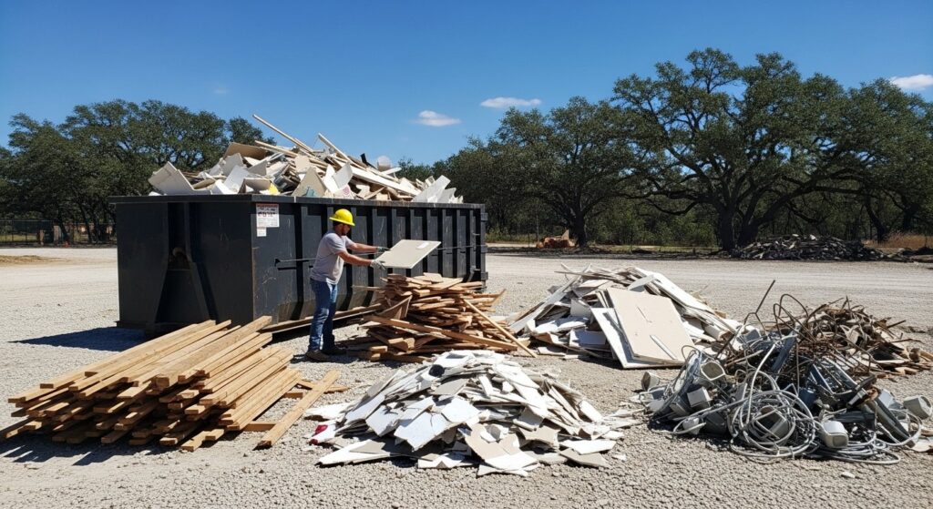 Batesville Arkansas construction waste recycling materials
