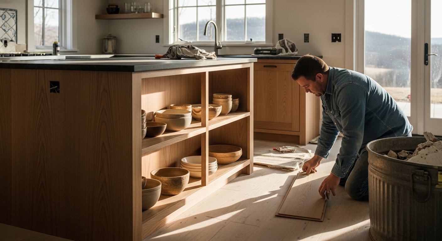 2026 kitchen remodel trends warm natural materials Batesville