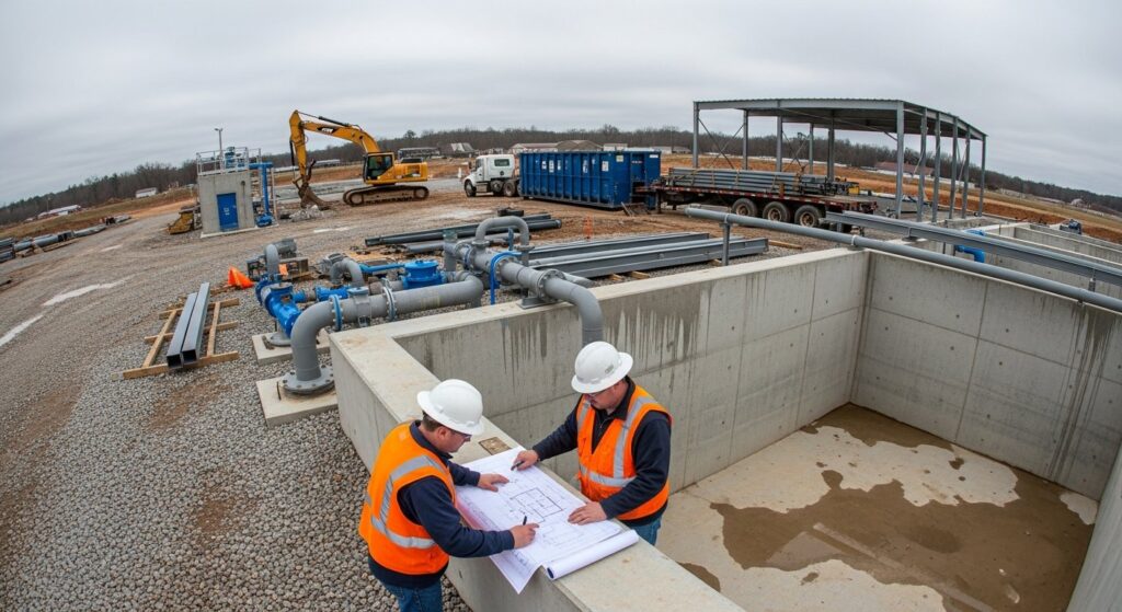 Batesville water treatment plant construction contractor opportunities