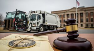 Arkansas Supreme Court exclusive trash contracts ruling dumpster rental