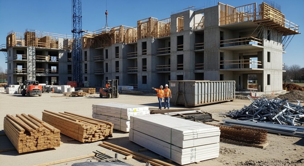 Batesville multi-family housing development waste management solutions