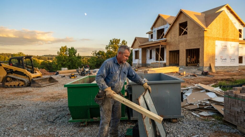 construction waste recycling options Batesville Arkansas