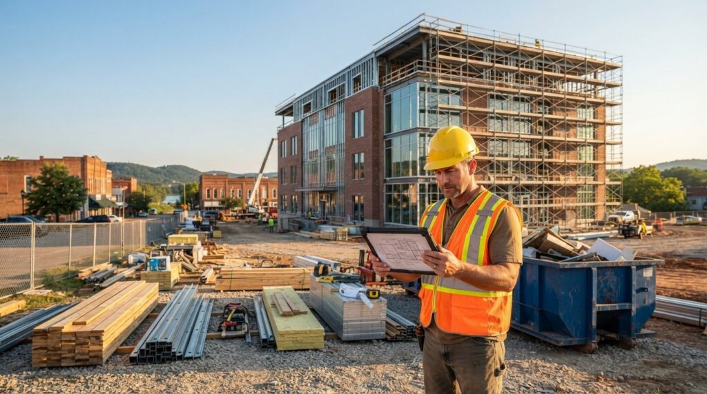 Batesville Arkansas commercial office space construction trends 2026