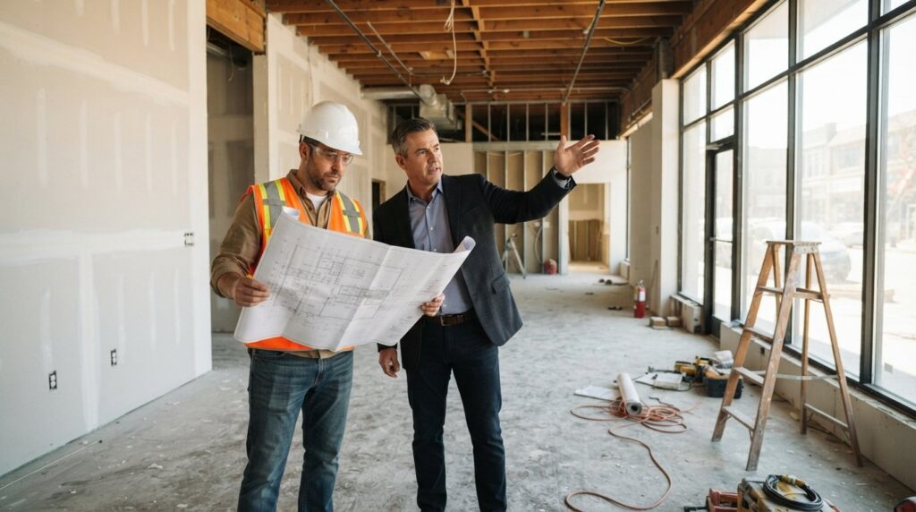 tenant improvement projects Batesville commercial landlords tenants