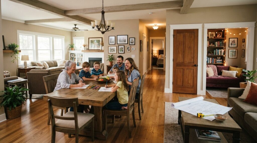 multi-generational home design Batesville Arkansas remodel