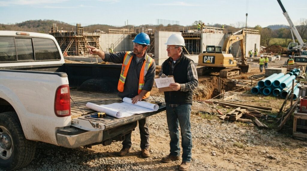 public works construction bidding Batesville Arkansas