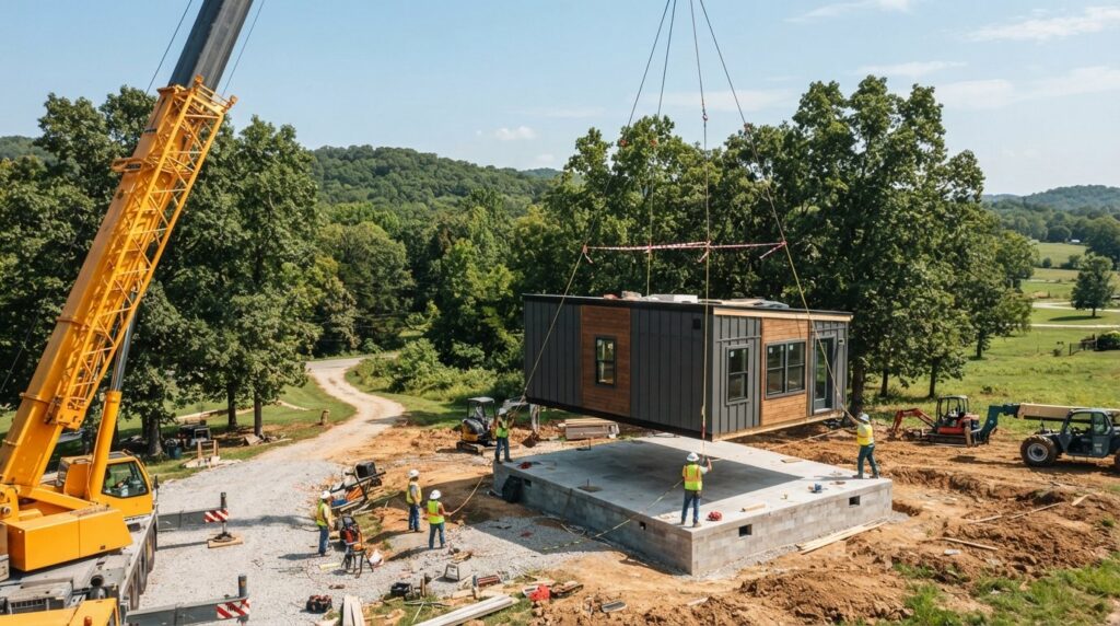 modular home construction Batesville Arkansas advantages